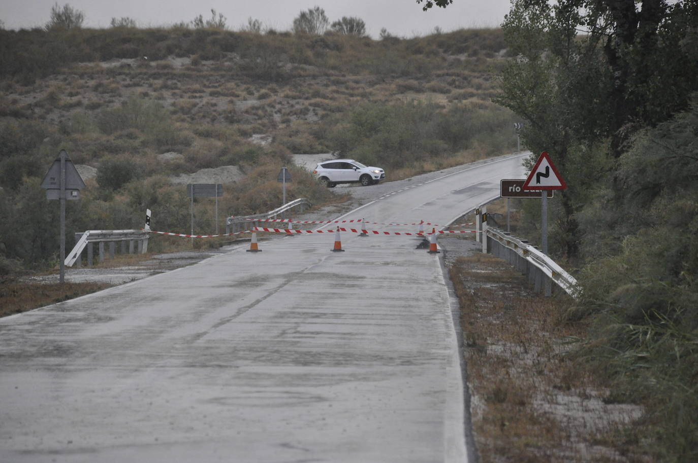 Baza registra numerosas incidencias durante el temporal