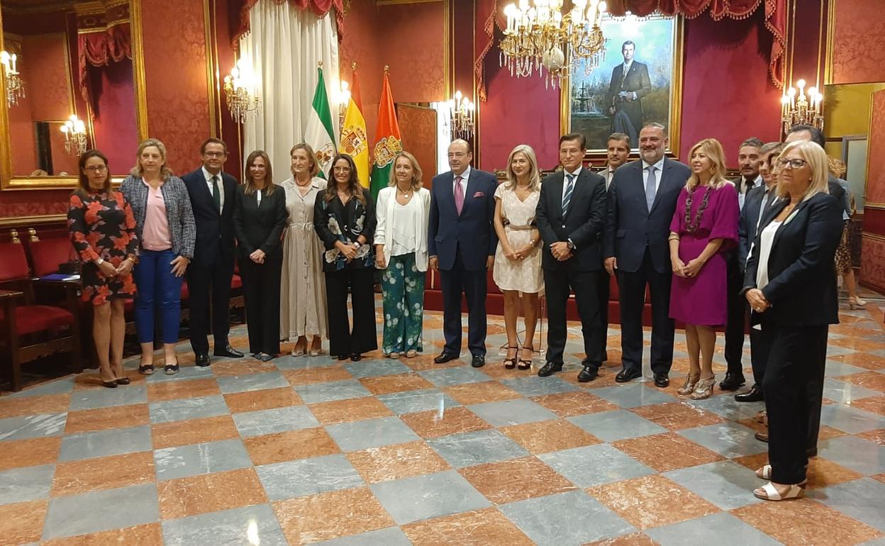 Patricia del Pozo, en el Ayuntamiento hoy