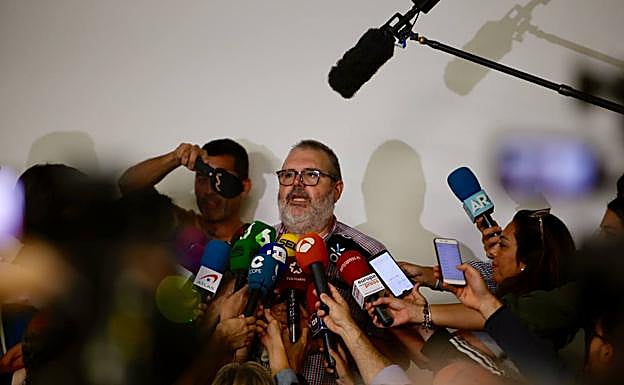 El director del centro, Paco Sánchez. 