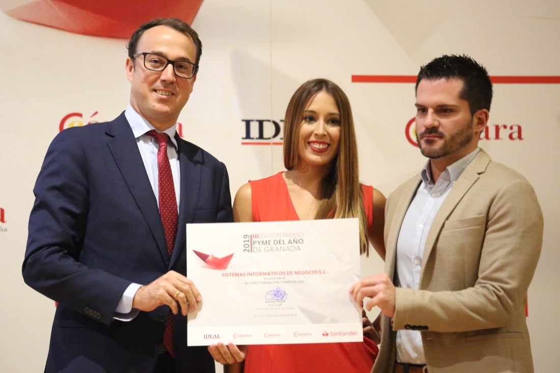 Al Ándalus Baños Árabes logró el galardón, en un acto organizado por las Cámaras de Comercio, IDEAL y Banco Santander 