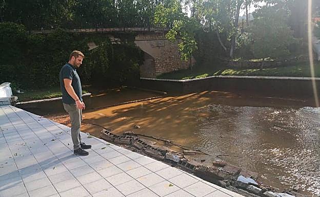 Destrozos por las lluvias en Mogón 
