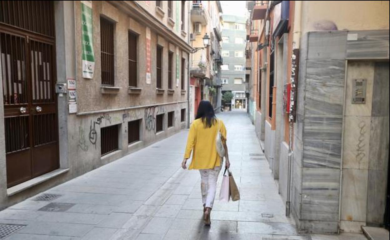 La calle en la que ocurrieron los hechos