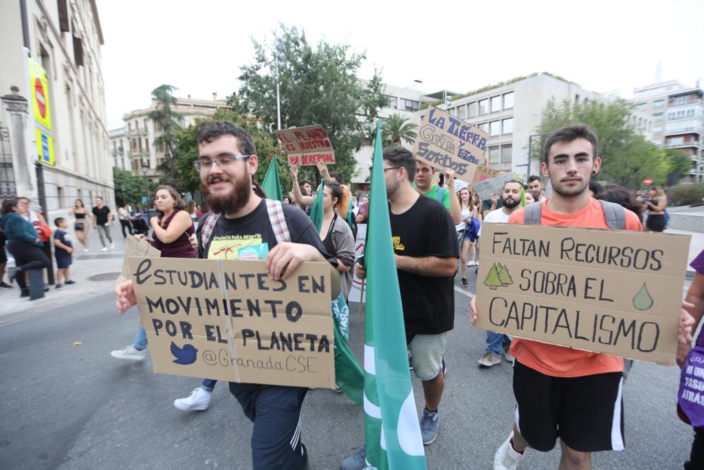 El evento ecologista ha caminado las calles de la capital en dirección al Ayuntamiento