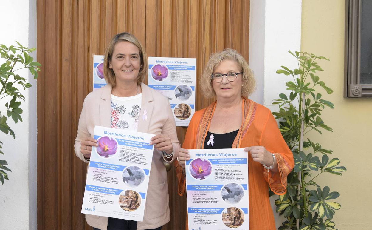 La alcaldesa y la teniente de alcalde de Participación Ciudadana.