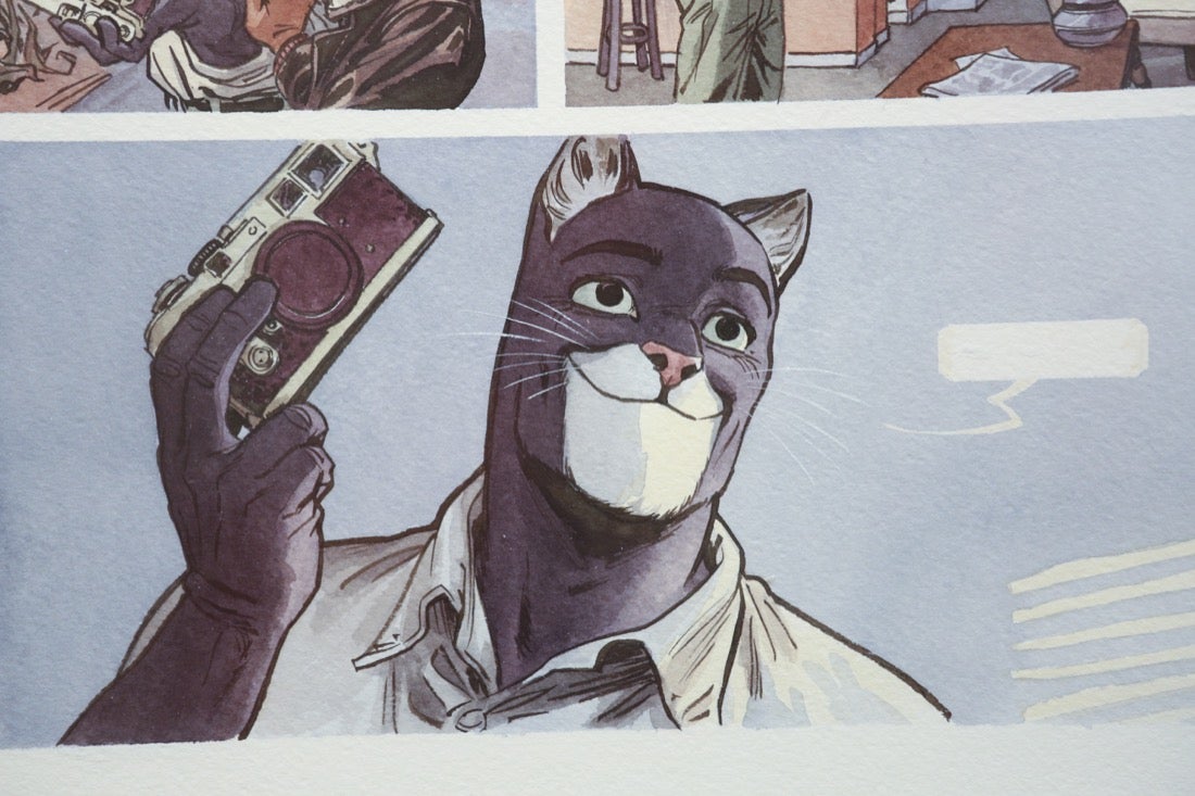 El detective gatuno llega a la Sala de CajaGranada en Puerta Real