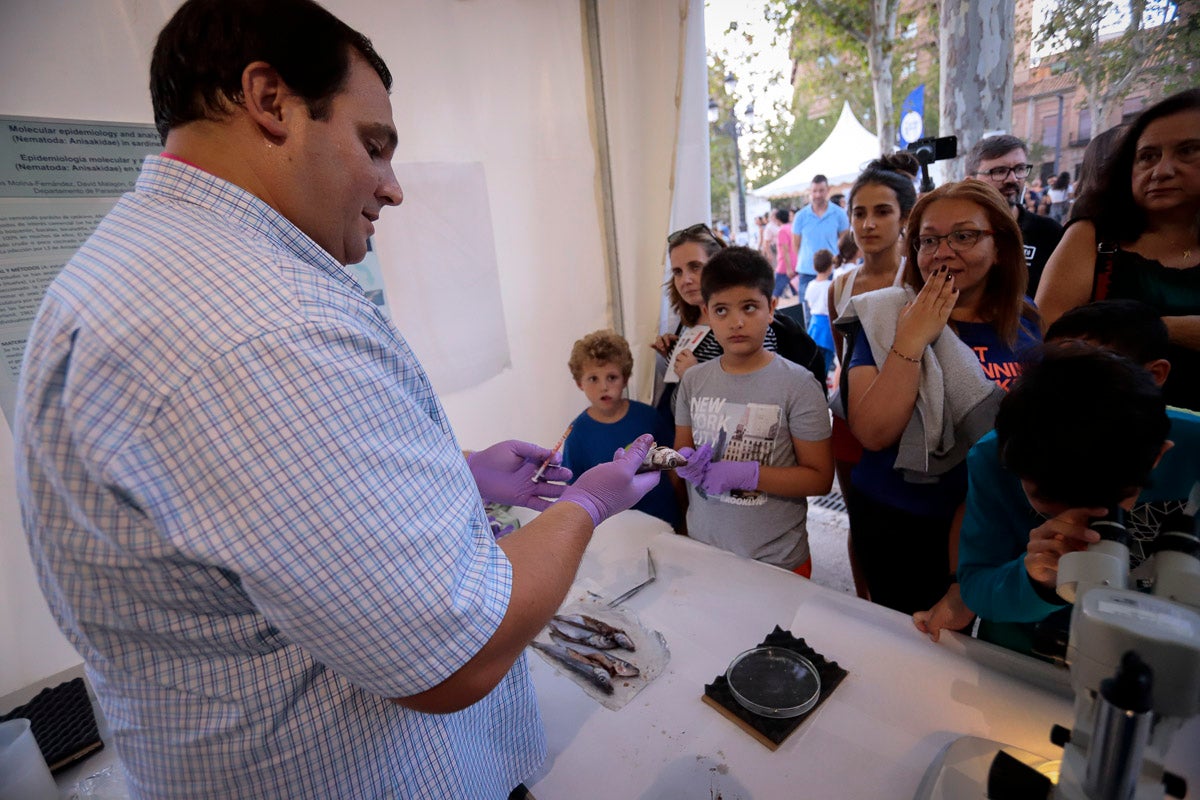 El gran evento de divulgación científica ofrece esta tarde-noche talleres y ponencias de todo tipo para todos los granadinos 