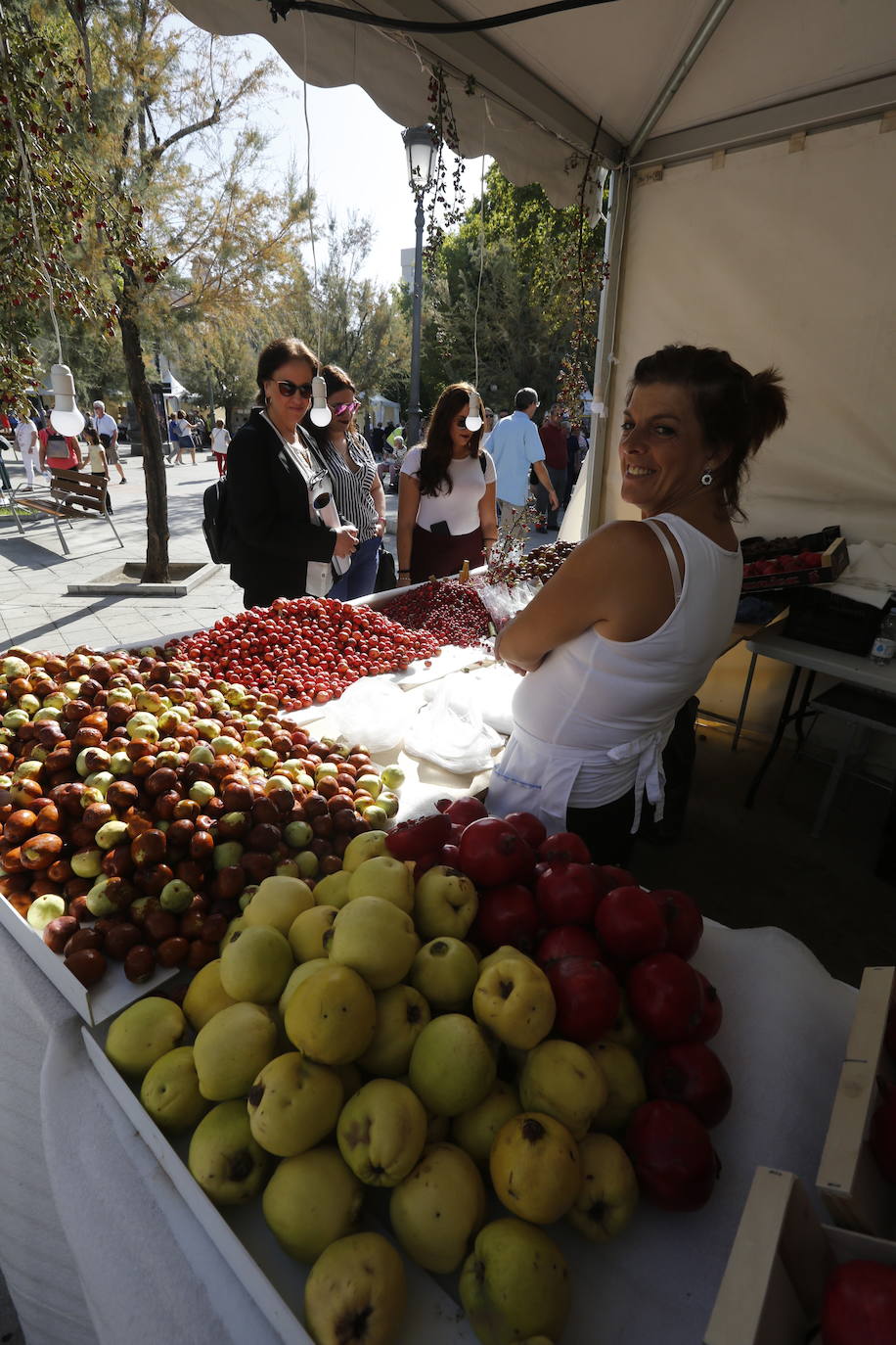 La Romería de San Miguel en el Albaicín y los puestos en la Carrera anticipan una tarde espléndida de devoción a la Virgen de las Angustias 