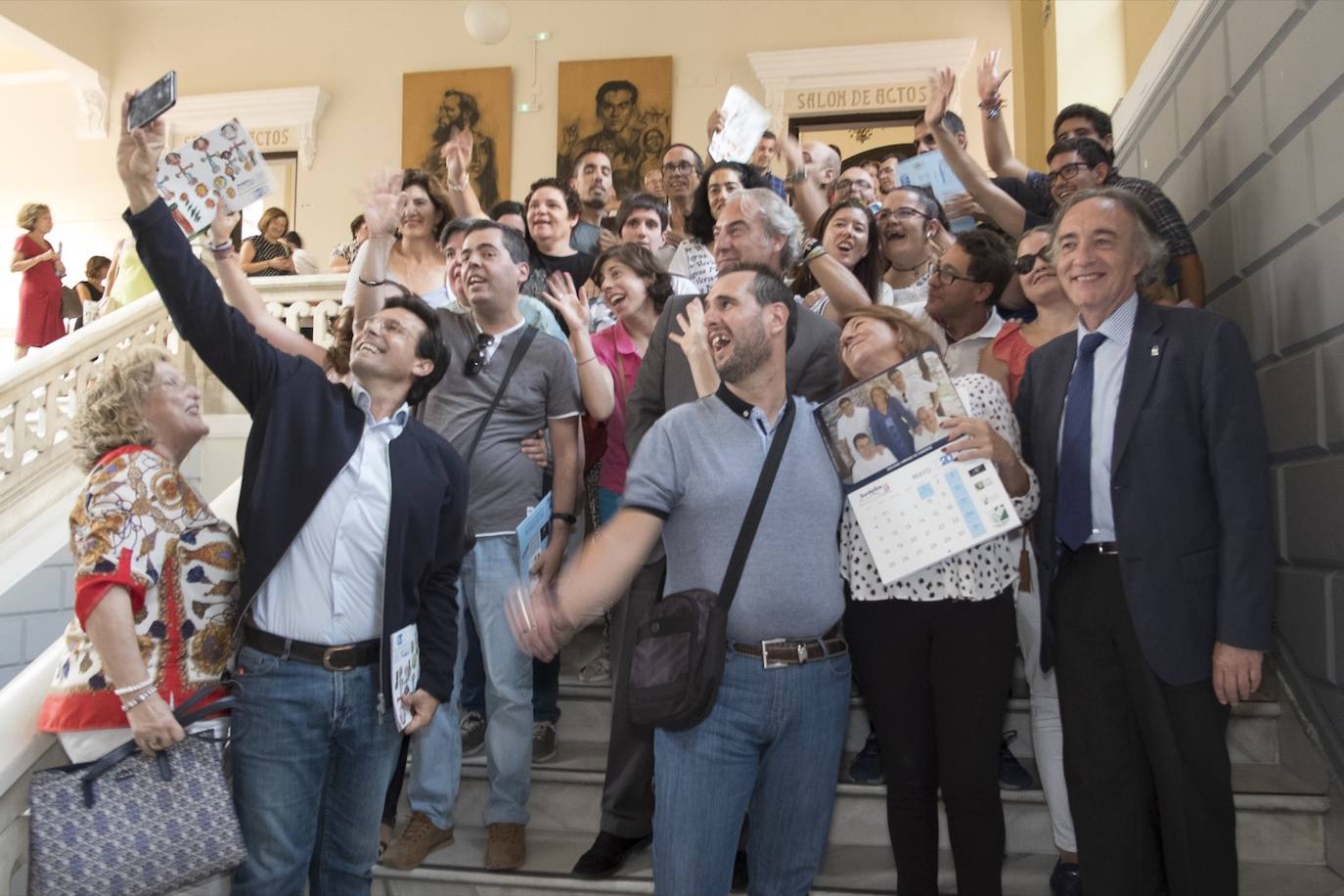 El acto se ha celebrado en el salón de actos IES Padre Suárez de Granada 