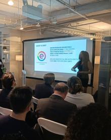 Imagen secundaria 2 - Algunos de los encuentros mantenidos en EEUU.