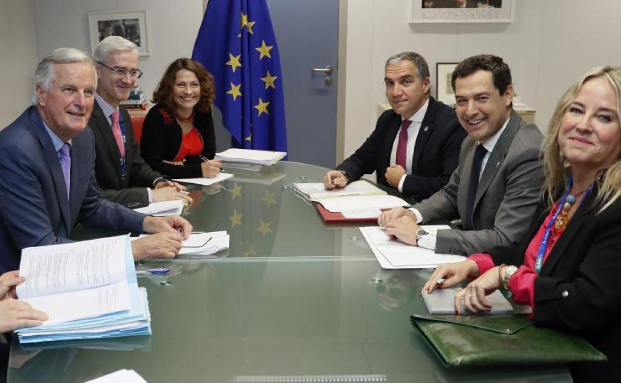 La Comisión Europea transmite «sensibilidad» por los efectos del 'Brexit' en Andalucía minutos antes de reunirse con Reino Unido