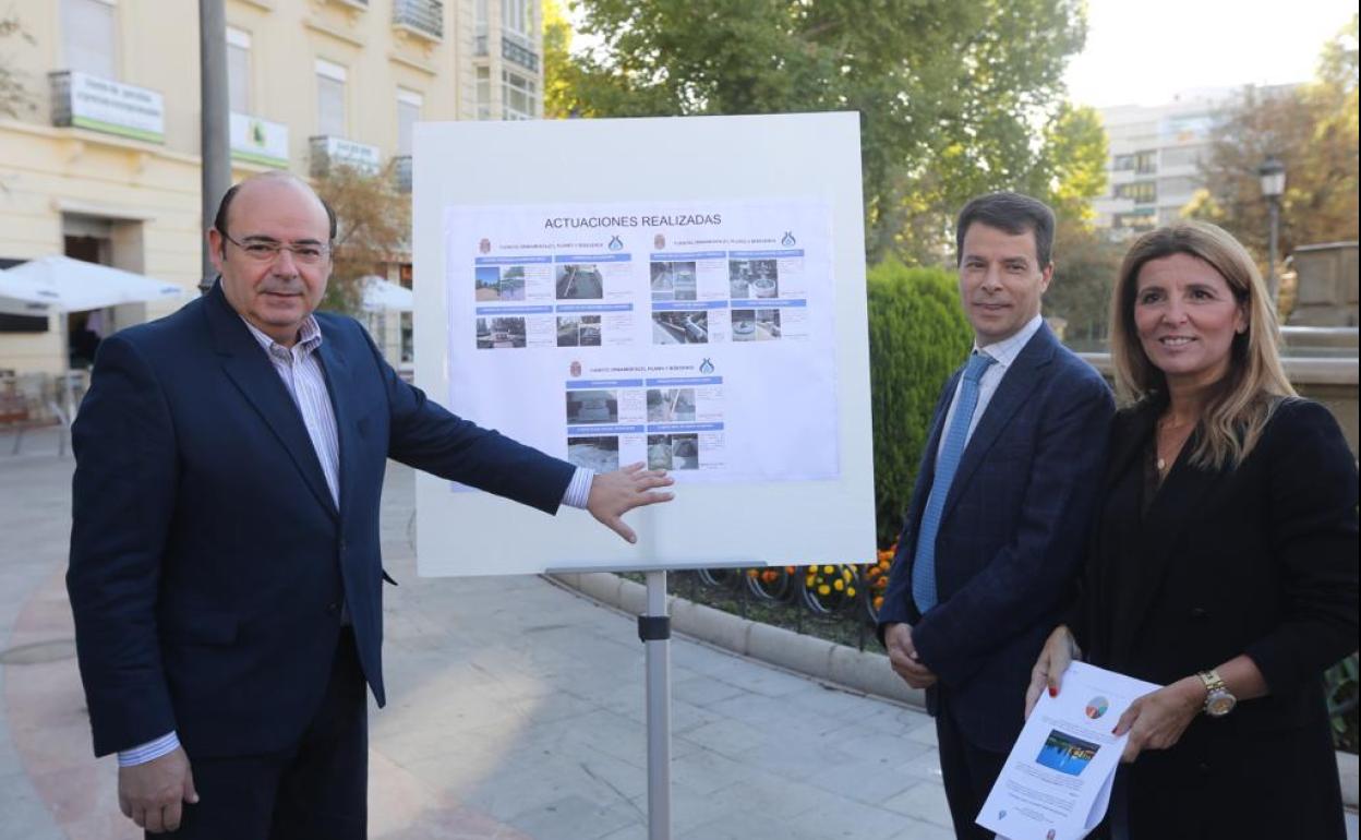 El plan se ha presentado este miércoles junto a la Fuente de las Batallas.