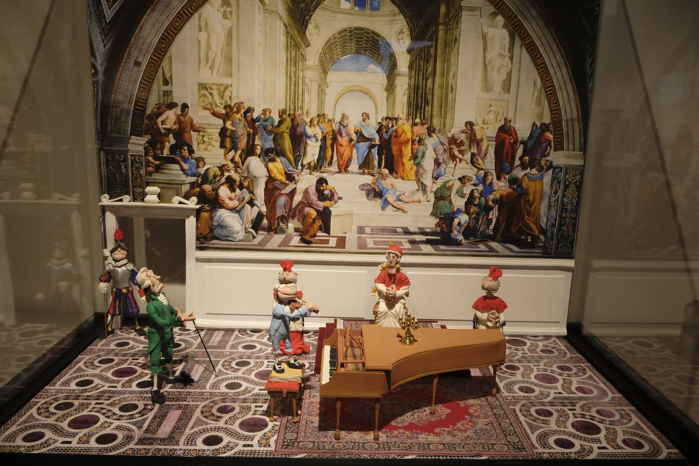 Esto es lo que podrás encontrar en la exposición que recorre 20 momentos fundamentales de la historia de la música hechos con plastilina.