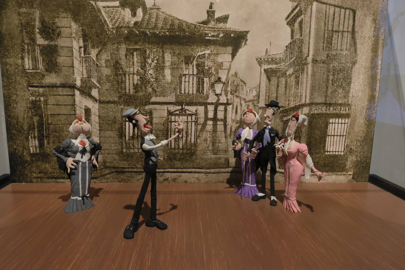 Esto es lo que podrás encontrar en la exposición que recorre 20 momentos fundamentales de la historia de la música hechos con plastilina.