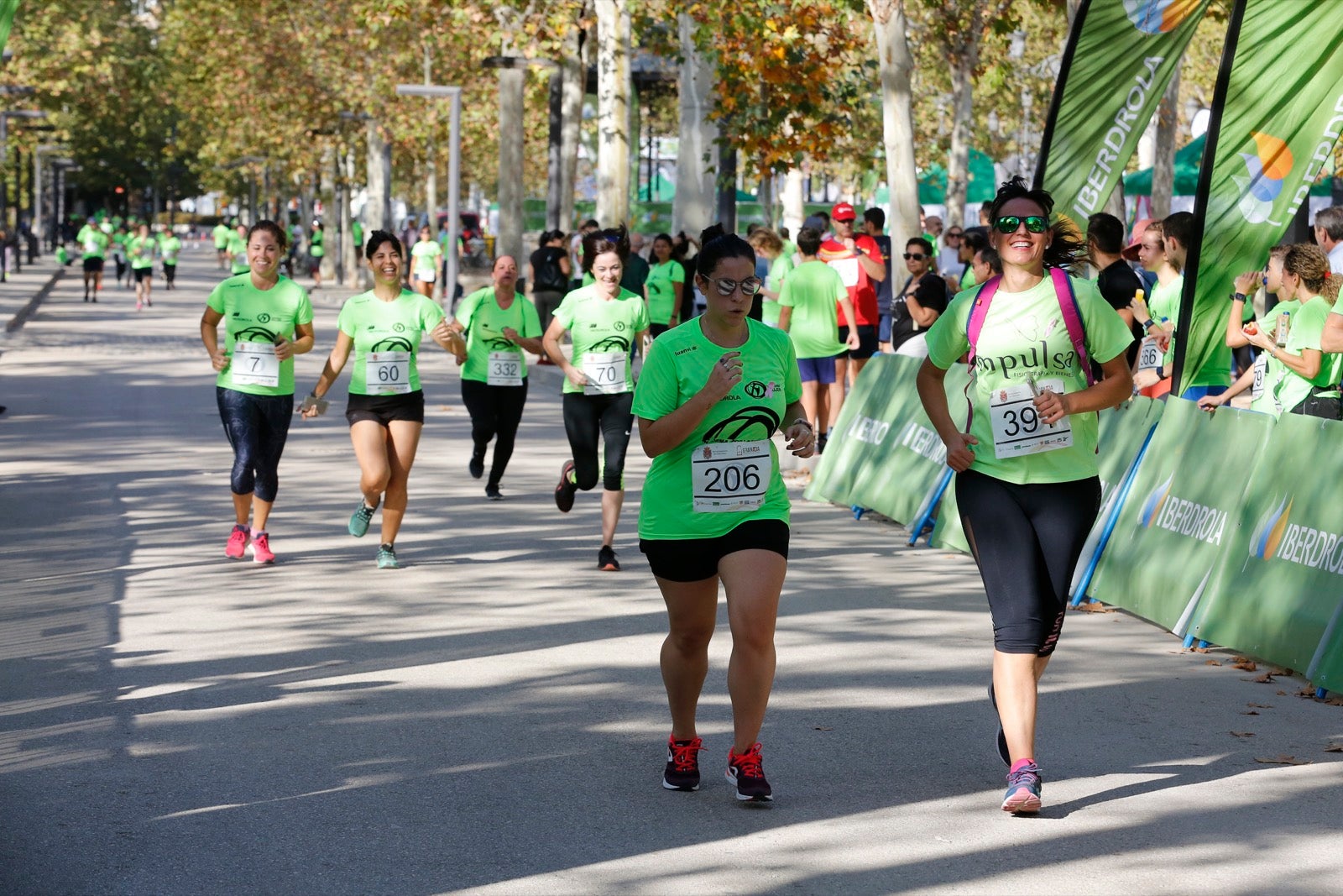 María José Rienda realizó el corte simbólico de la cinta de salida junto al alcalde Luis Salvador ante deportistas de tanto nivel como María Pérez, que ganó la prueba femenina, o la madrina Laura Bueno