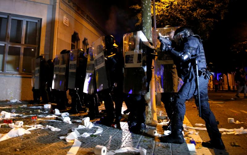 Fotos: Tercera jornada de protestas en Cataluña tras la sentencia del &#039;procés&#039;