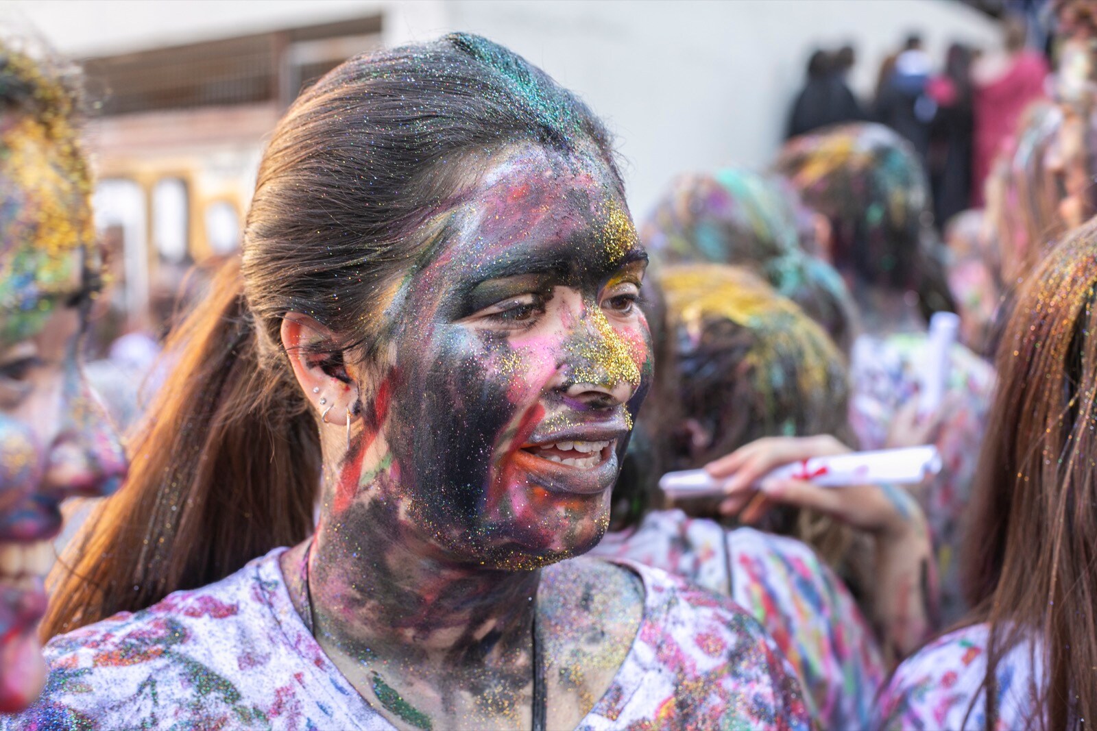 Los estudiantes de Medicina celebran de esta manera uno de sus días grandes