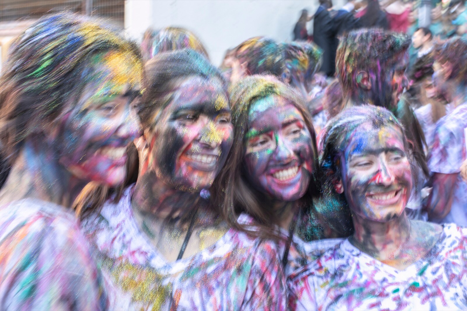 Los estudiantes de Medicina celebran de esta manera uno de sus días grandes