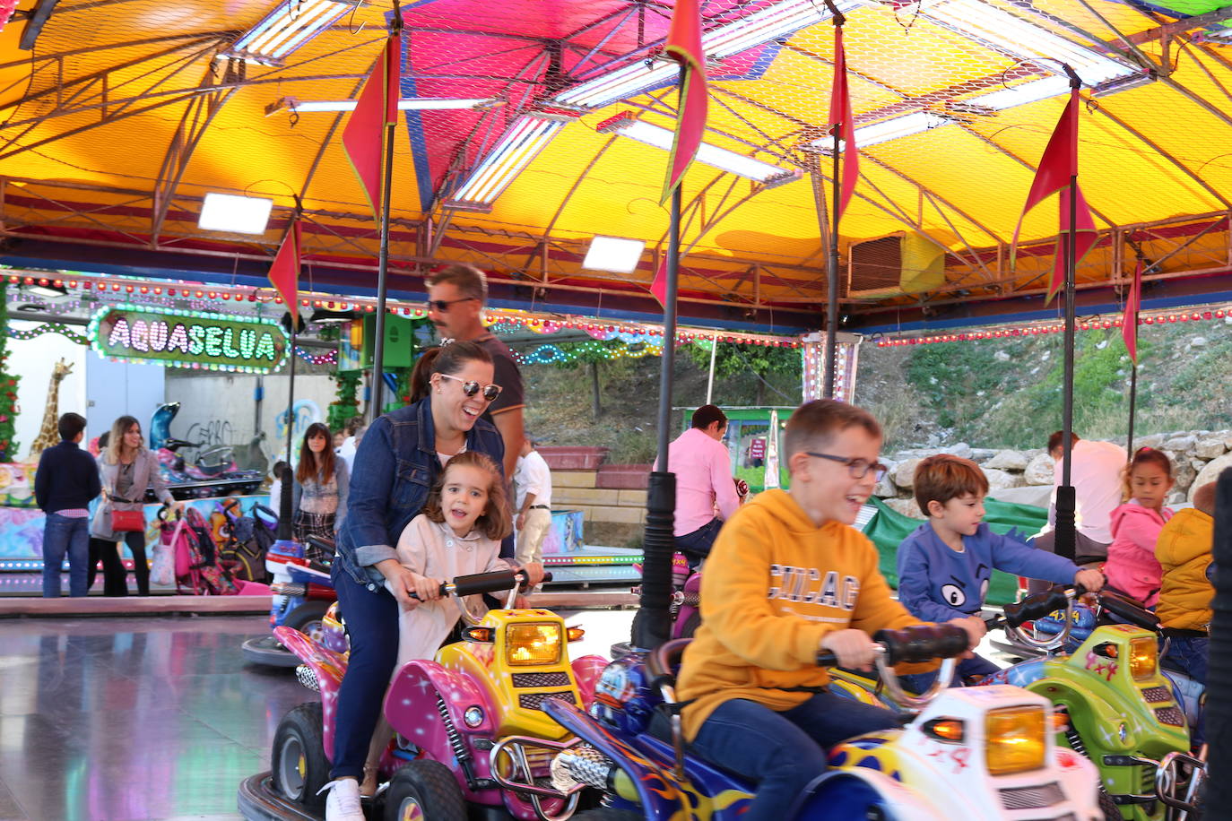 La Feria de San Lucas contó con un último día lleno de familias y con las temperaturas sensiblemente más bajas