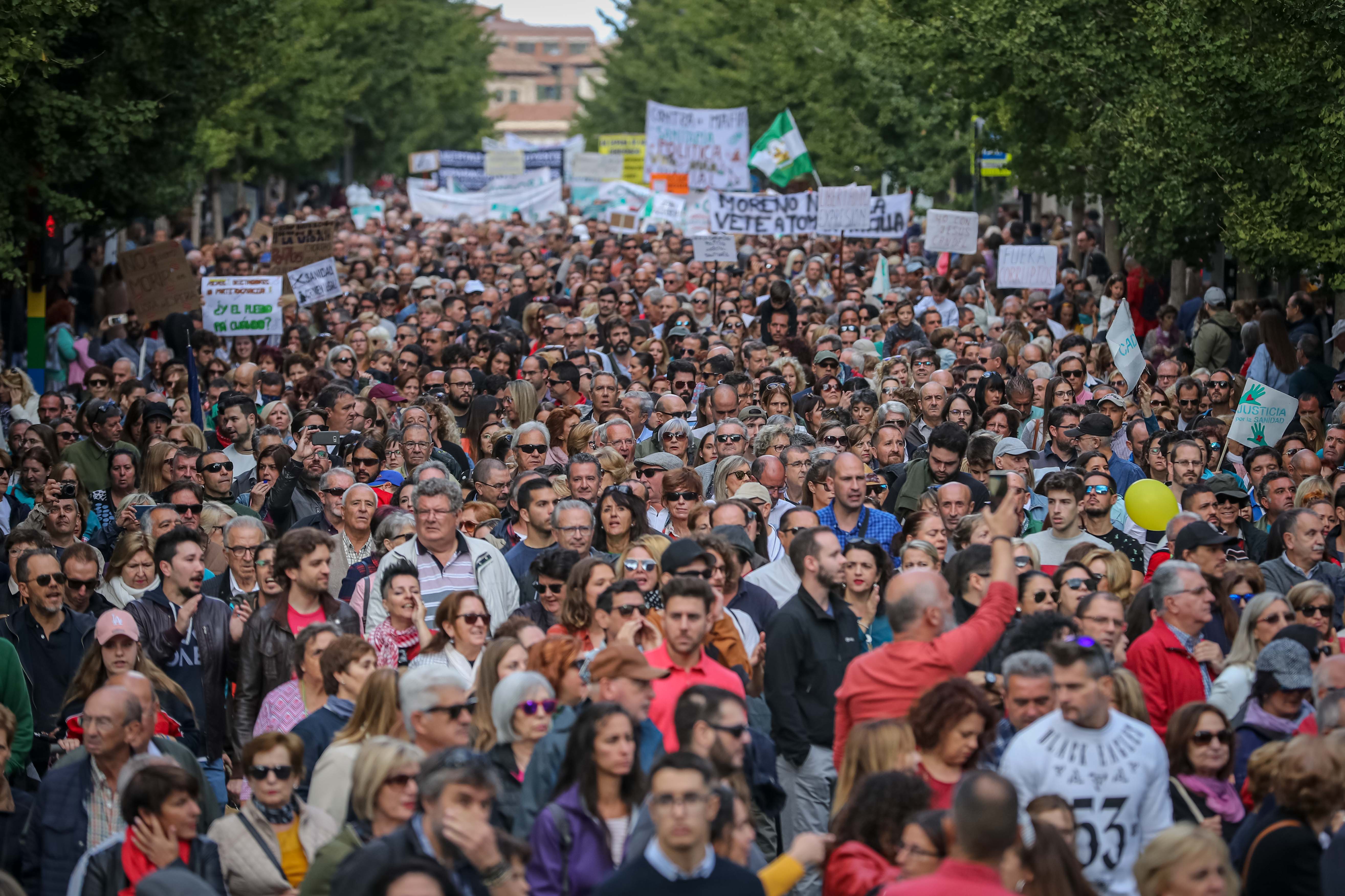 La ciudad ha vuelto a rugir por su sanidad con fuerza, con pasión y con convencimiento de la causa.