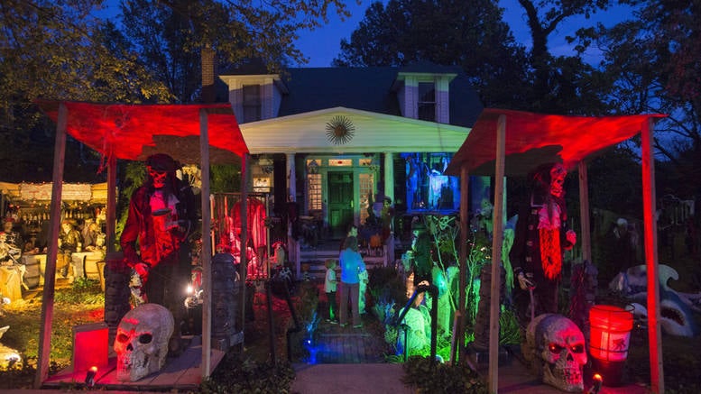 6. Entrada a una casa en Alexandria (EEUU)