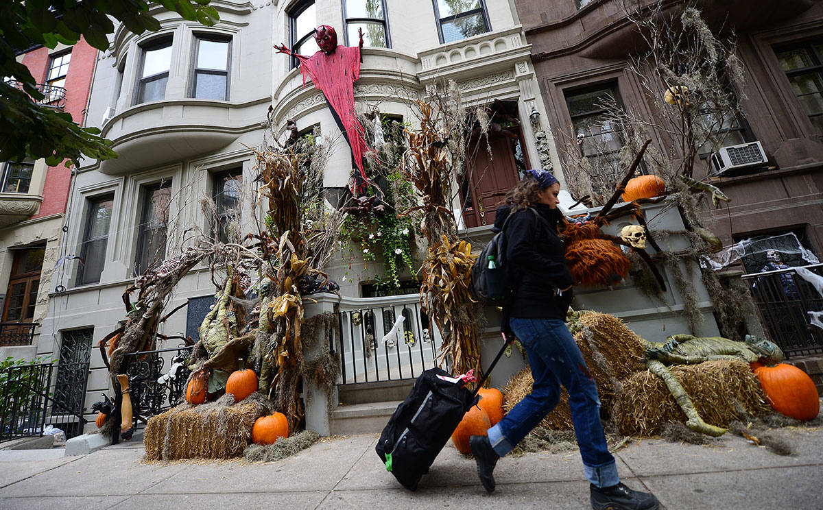 9. Entrada a una casa en Nueva York (EEUU)
