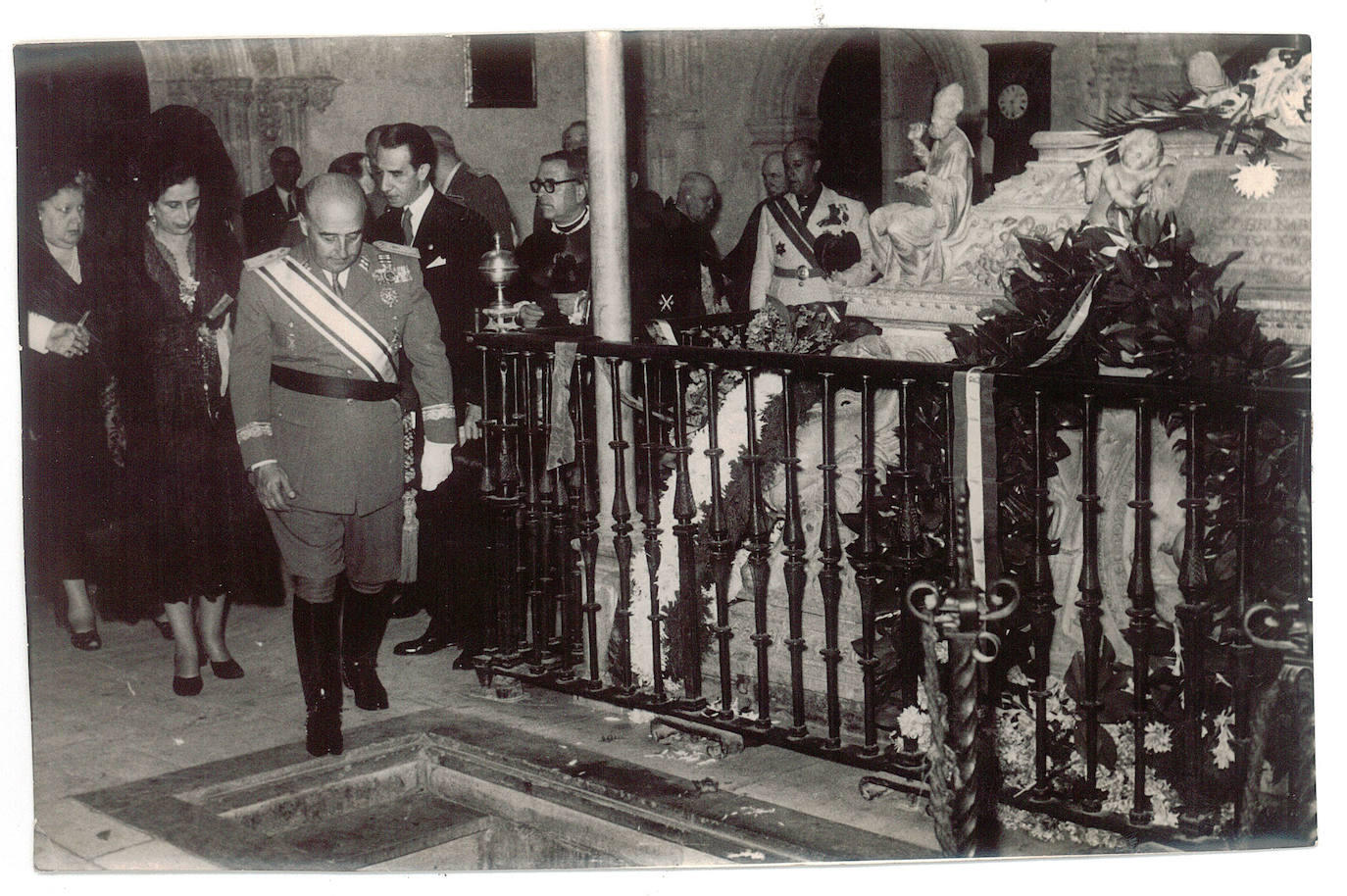 En la Capilla Real en el año 1952