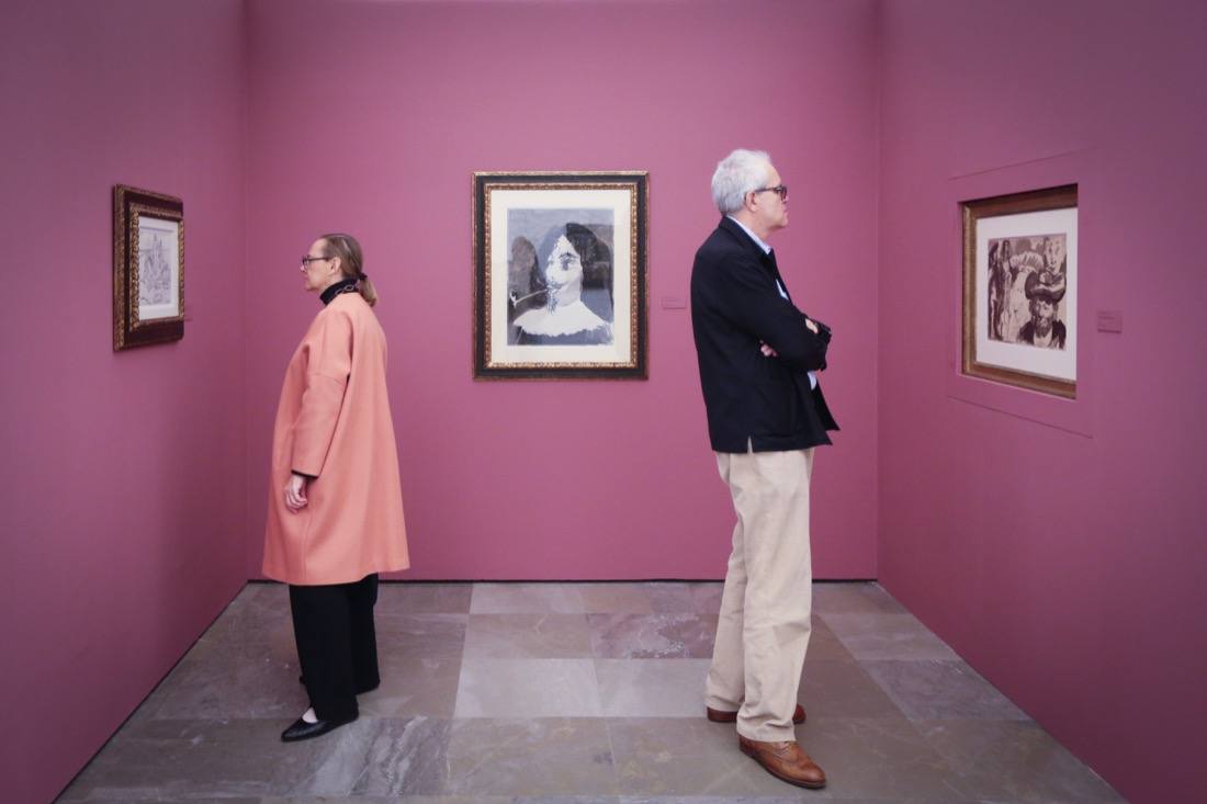 Se puede disfrutar de 72 obras de artistas universales como Picasso, Chillida, Juan Gris o Tapies y estará disponible hasta el 26 de enero