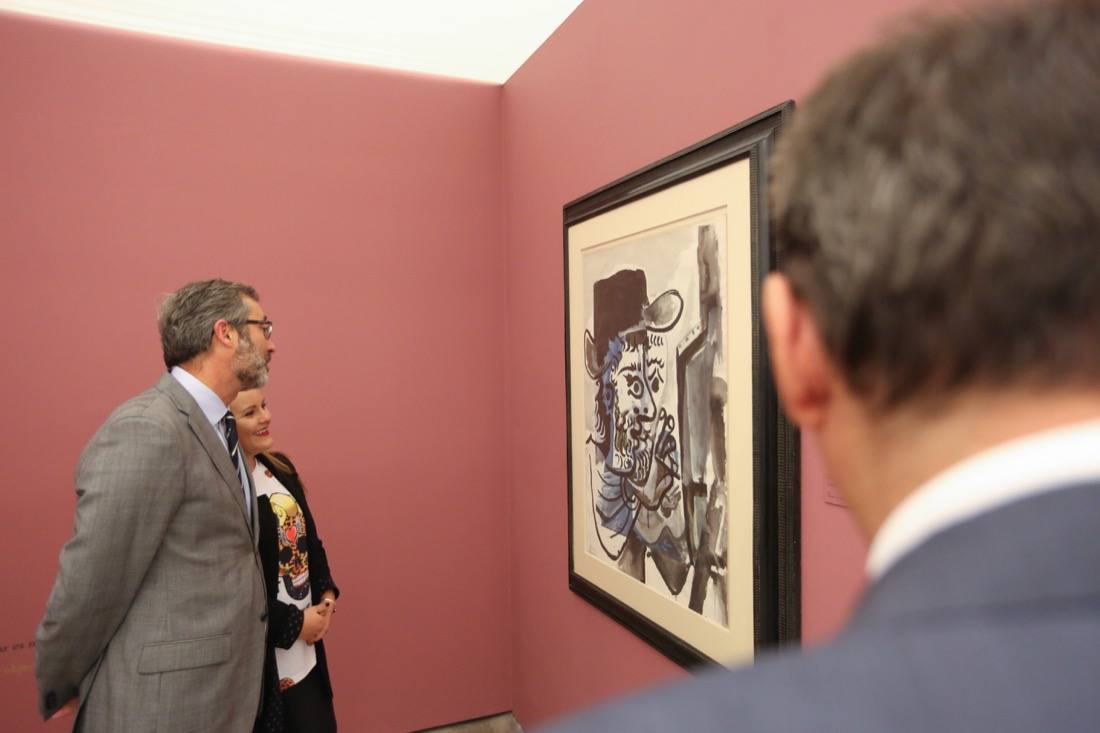 Se puede disfrutar de 72 obras de artistas universales como Picasso, Chillida, Juan Gris o Tapies y estará disponible hasta el 26 de enero