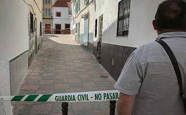 Calle de Guadahortuna donde ocurrió el suceso
