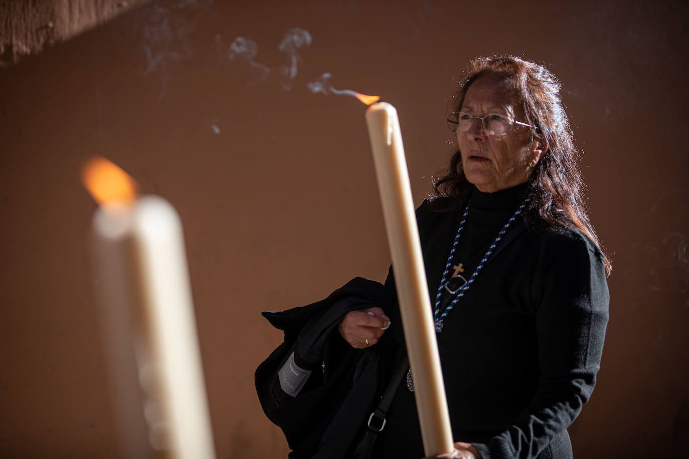 El paso del Huerto, por las calles de Granada