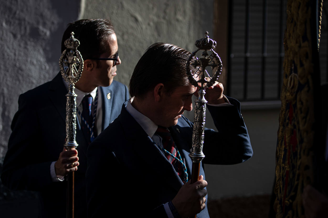 El paso del Huerto, por las calles de Granada