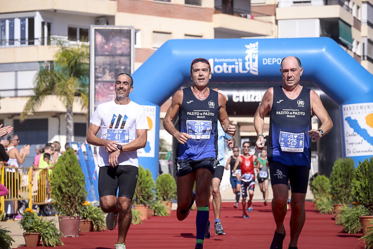 Los marroquís Abdelhadi El Mouaziz y Nazha Machouh reinan en Motril