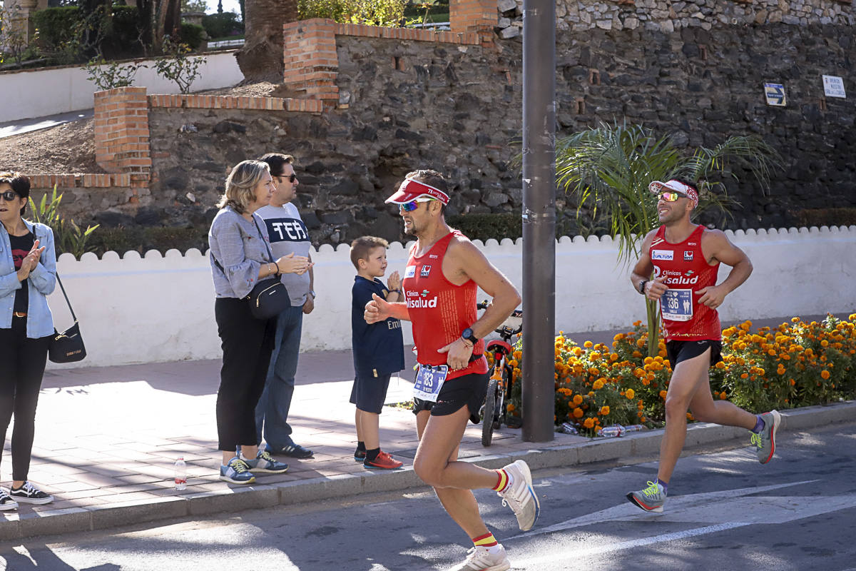 Los marroquís Abdelhadi El Mouaziz y Nazha Machouh reinan en Motril