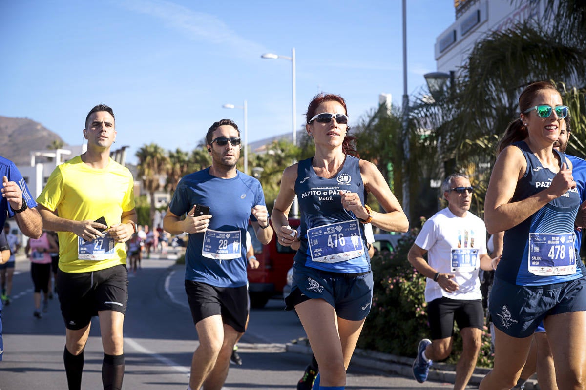 Los marroquís Abdelhadi El Mouaziz y Nazha Machouh reinan en Motril