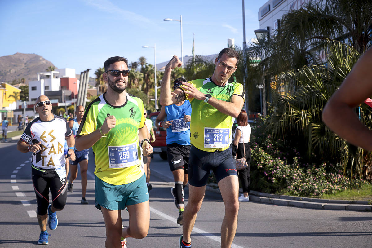 Los marroquís Abdelhadi El Mouaziz y Nazha Machouh reinan en Motril