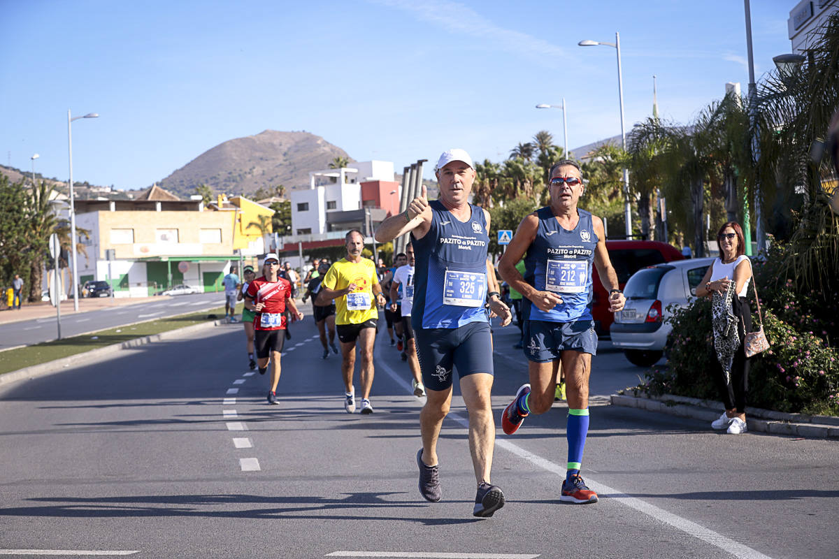 Los marroquís Abdelhadi El Mouaziz y Nazha Machouh reinan en Motril