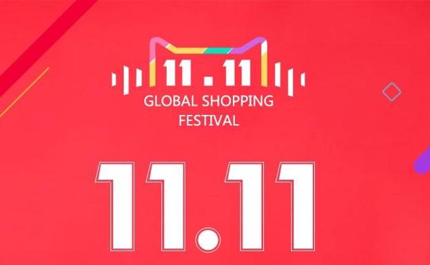 Festival de descuentos el 11.11 por el Singles Day o Día de los solteros