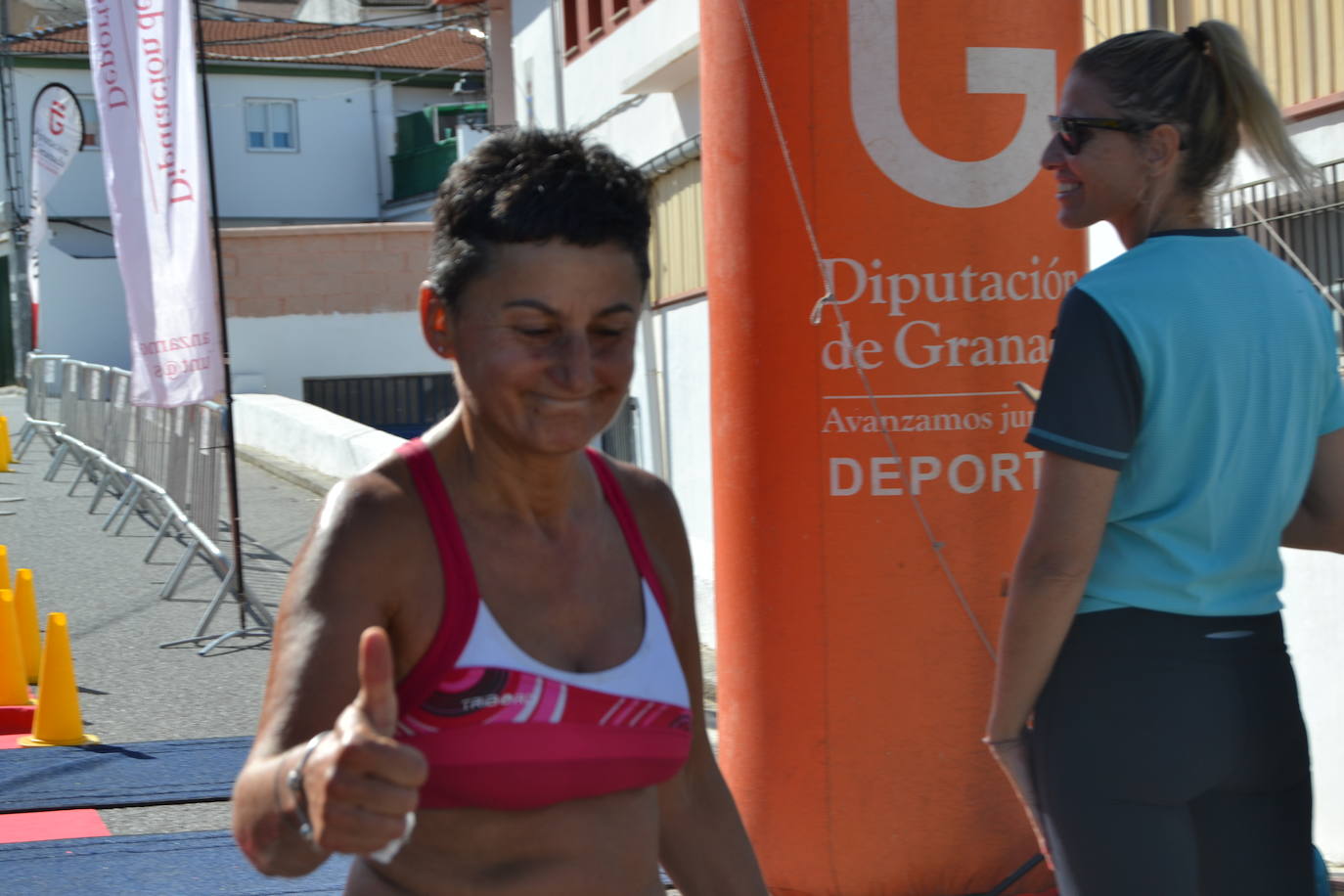 Cerca de 150 deportistas, entre participantes del trail, minitrail y senderistas, celebran en esta prueba que tuvo lugar en una agradable mañana de domingo 