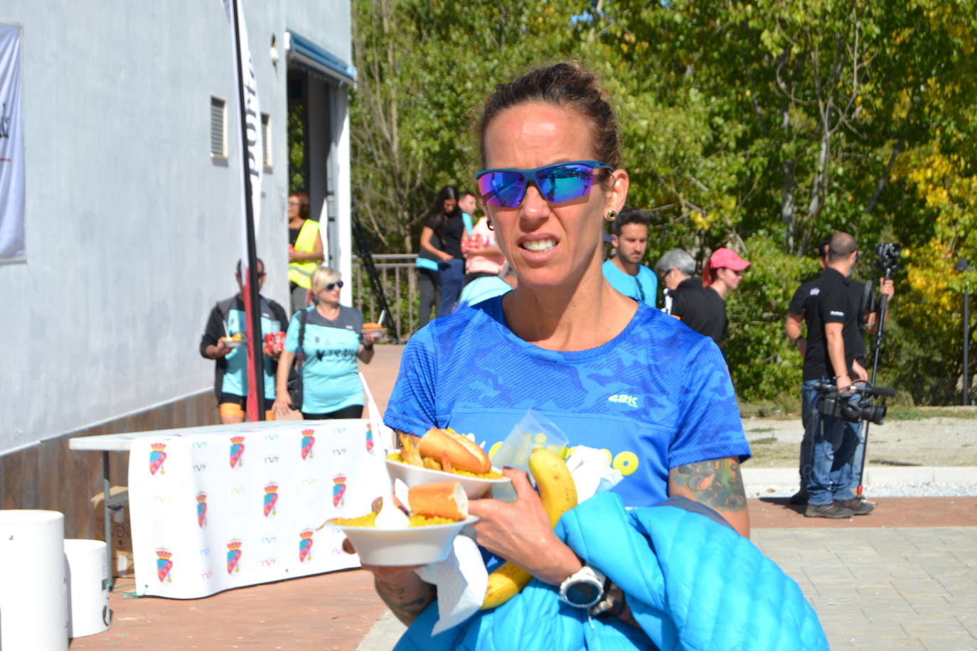 Cerca de 150 deportistas, entre participantes del trail, minitrail y senderistas, celebran en esta prueba que tuvo lugar en una agradable mañana de domingo 