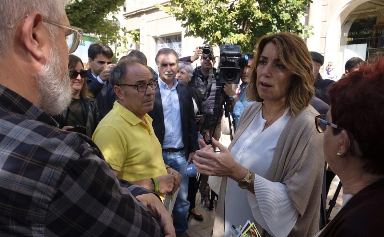 Díaz anima a redoblar esfuerzos para lograr un gobierno progresista en España