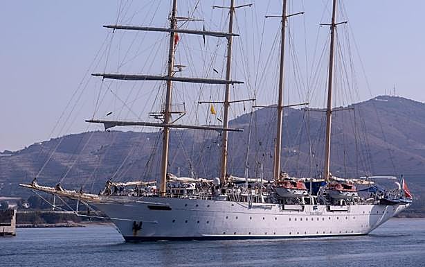 Imagen. Así es el Star Flyer, el crucero de lujo que llega a Motril con billetes a 445 euros diarios. 