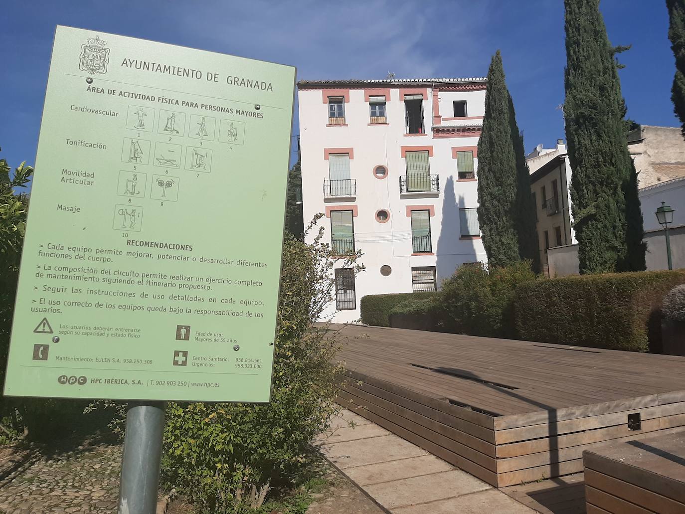 Fotos: Este es el mal estado del parque del Cuarto Real de Granada