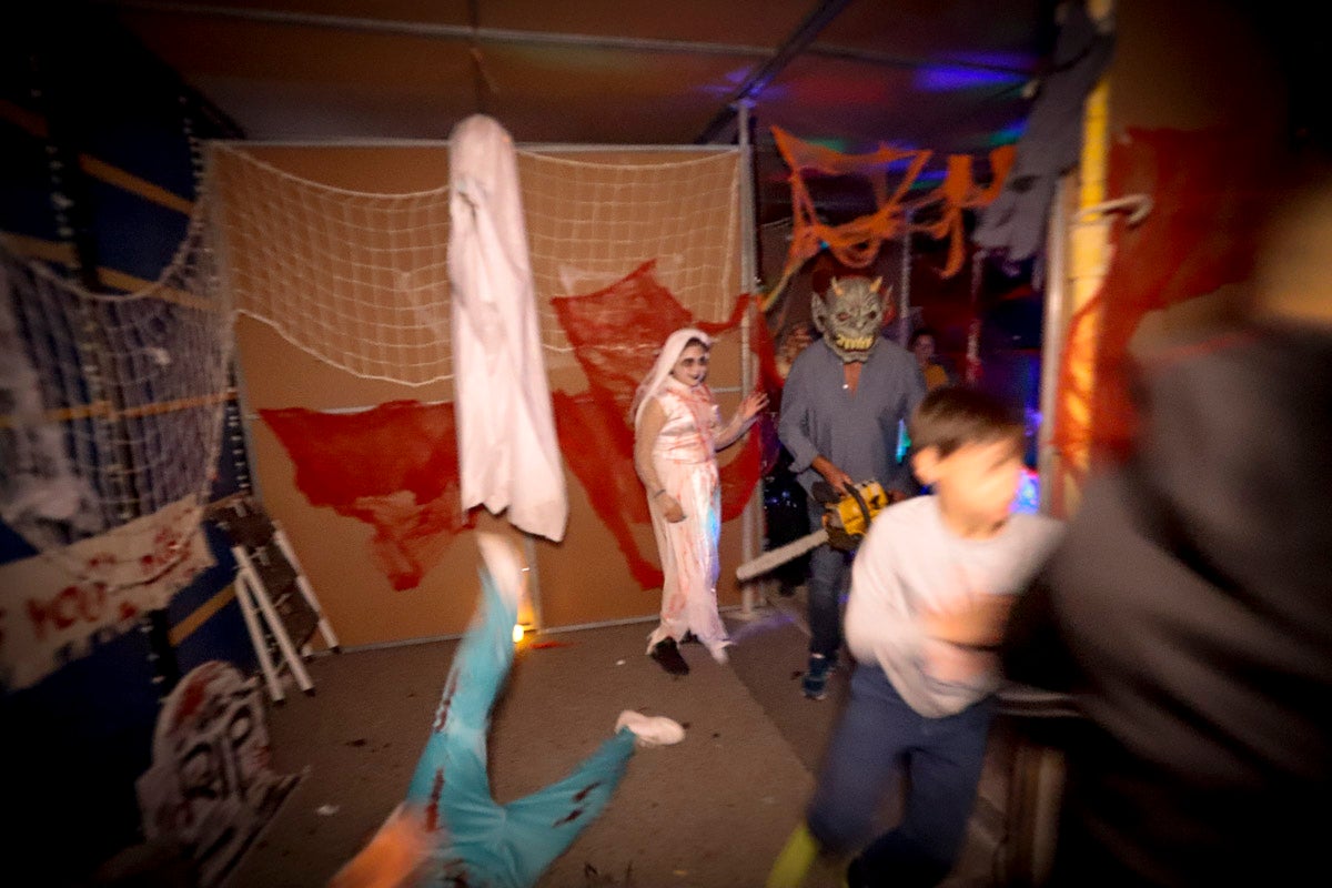 Así disfrutan en Motril de su Halloween