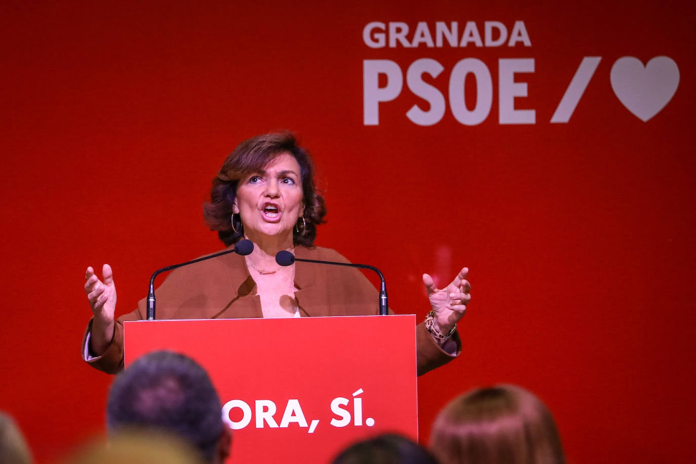 Fotos: Elecciones generales 10N en Granada | Carmen Calvo visita Granada