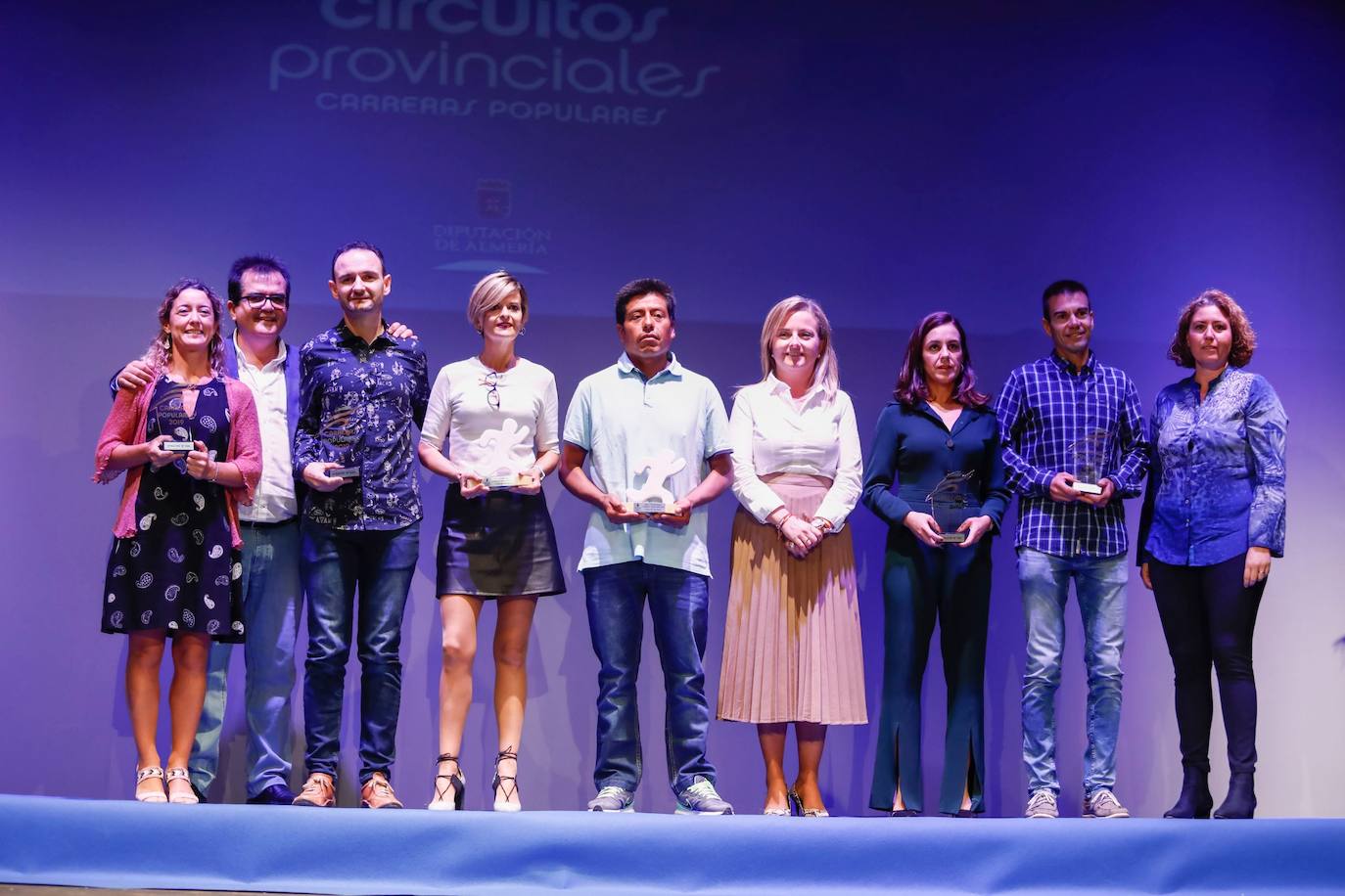 El Teatro Cervantes ha sido testigo de la entrega de premios a los mejores del año