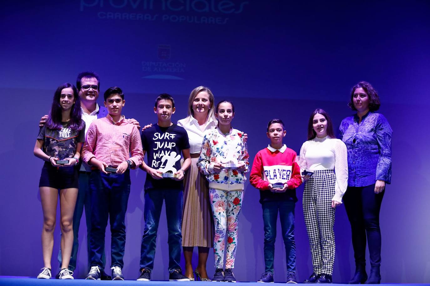 El Teatro Cervantes ha sido testigo de la entrega de premios a los mejores del año