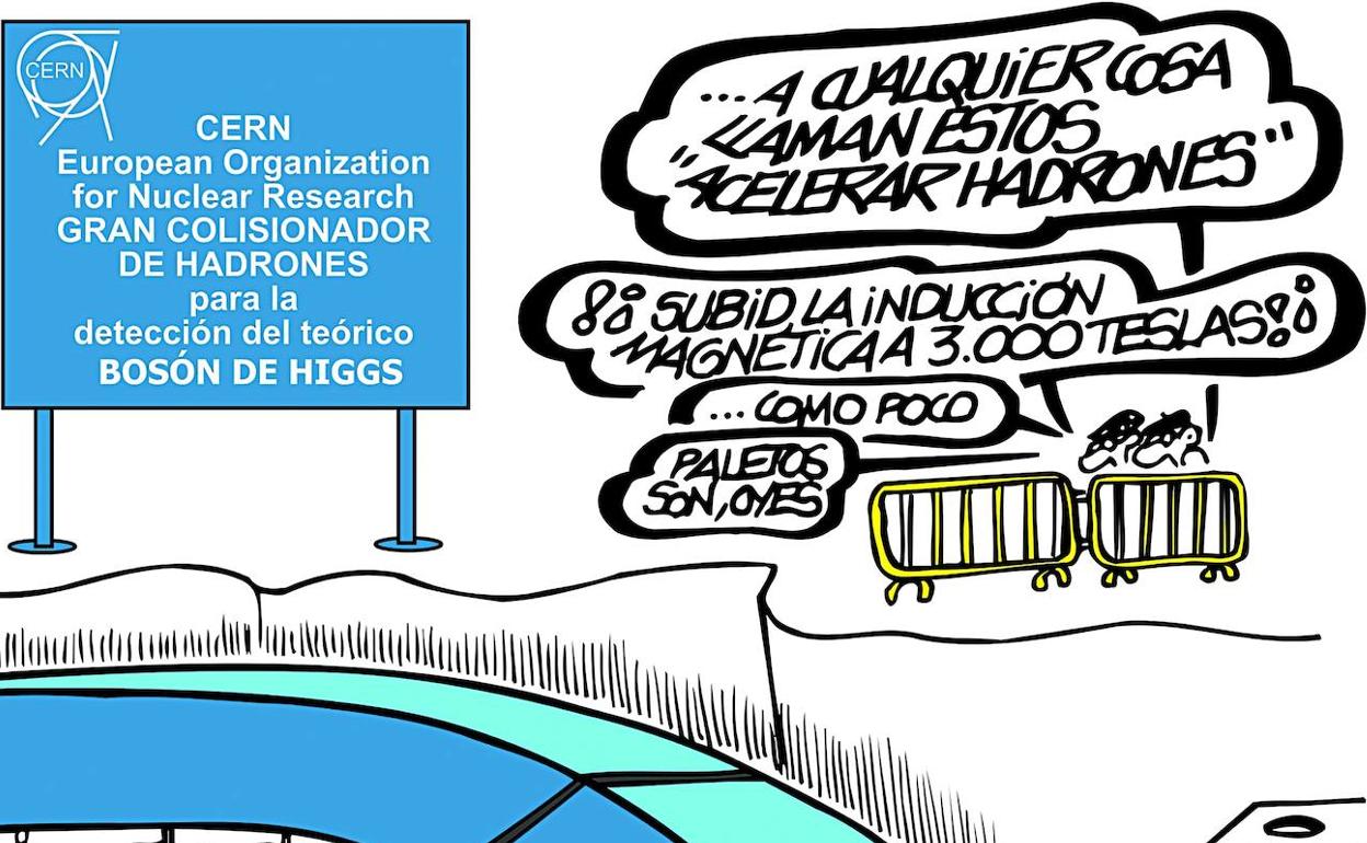 Una de las 66 viñetas de Forges que la muestra que el CSIC ofrece hasta el 31 de enero 