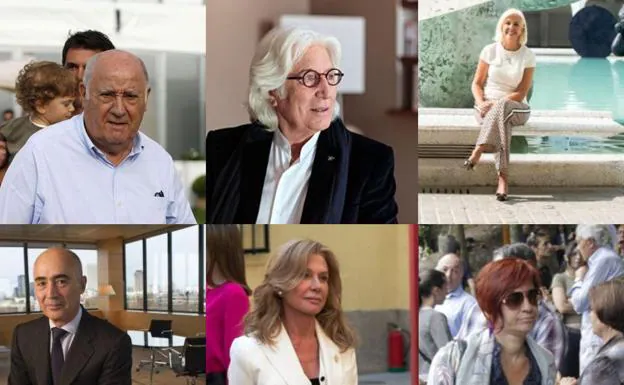 Imagen. La lista de los 100 más ricos de España.