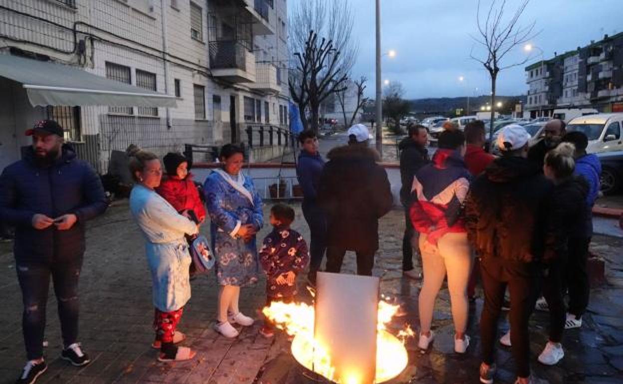 Imagen de archivo de cortes de luz en la Zona Norte.