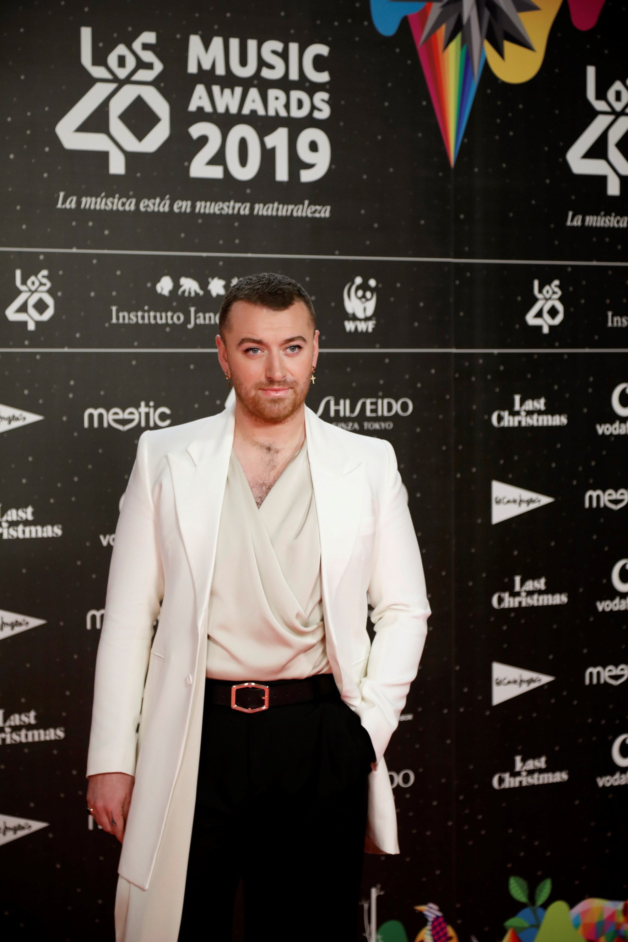 Rosalía, a su llegada. 